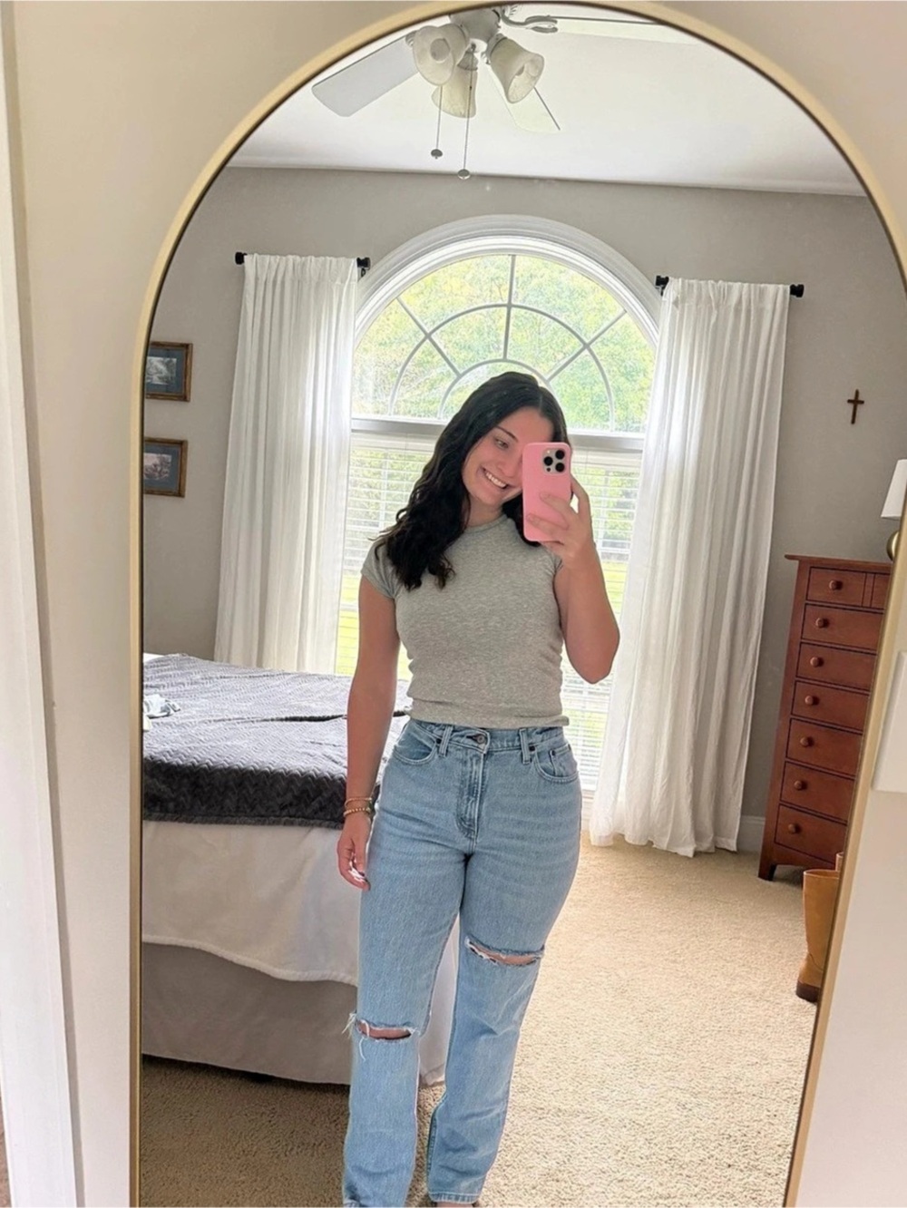 Abercrombie & Fitch The '90s Straight Ultra High Rise Waist 27